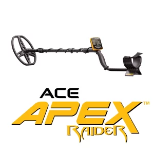 Garrett Ace Apex With Raider 8.5″X11″ Coil available at Ok John Metal Detectors