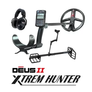 XP Deus II Metal Detector With XTREM Hunter 2-Box and 11″ FMF Coil available at Ok John Metal Detectors