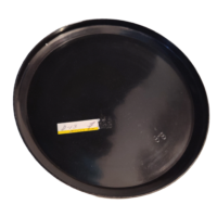 Whites 8" Round Black coil cover available at Ok John Metal Detectors