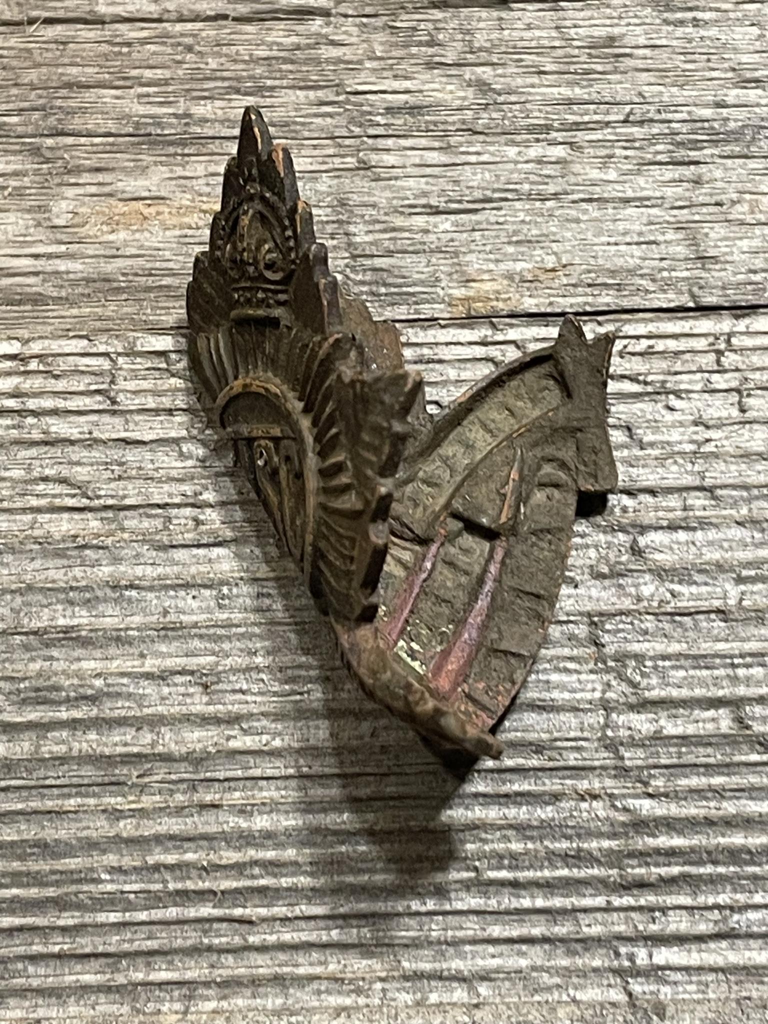 Ray's cap badge restoration