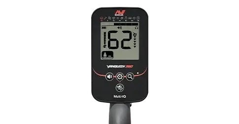 VANQUISH 360_Control-box at Ok John Metal Detectors