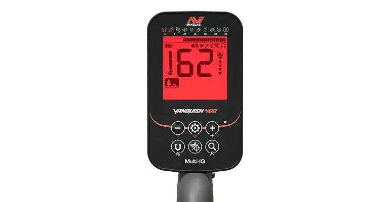 Minelab VANQUISH 460_Control available at Ok John Metal Detectors