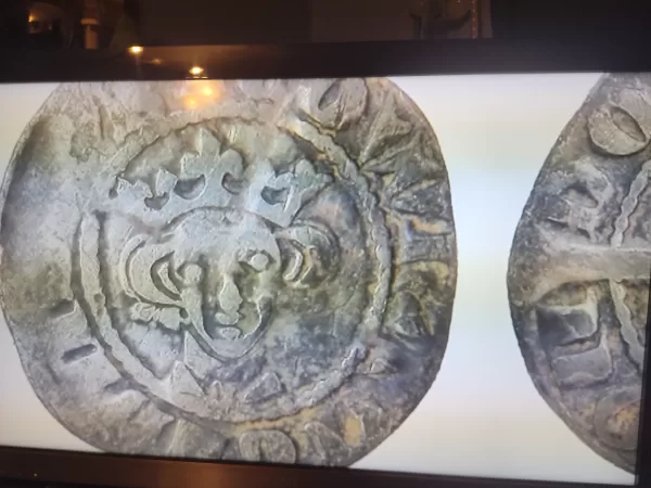 Randy finding the King Edward the 2 penny