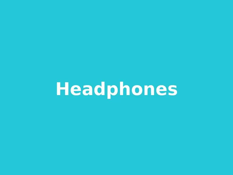 headphones