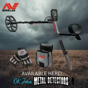 Ok John Metal Detectors www.okjohnmetaldetectors.com 360 Minelab Vanquish 360 Adventure Bundle