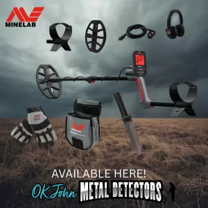 Ok John Metal Detectors www.okjohnmetaldetectors.com 460 Minelab Vanquish 460 Multi-IQ Waterproof Metal Detector with Adventure bundle