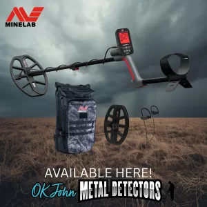 Ok John Metal Detectors www.okjohnmetaldetectors.com 560 Minelab Vanquish 560 Pro Pack Metal Detector with Minelab Backpack
